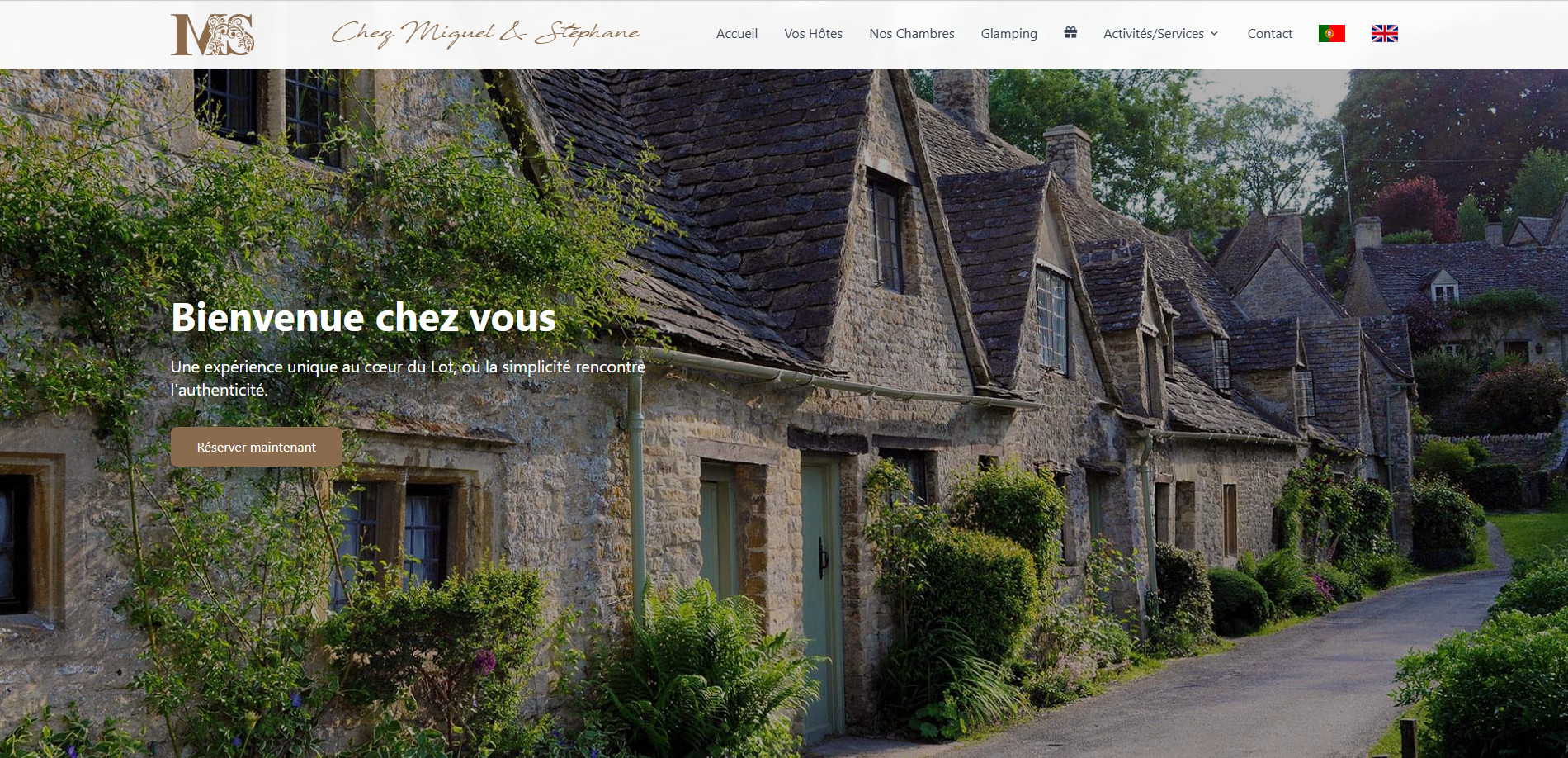 Chambre d'hôte avec réservations